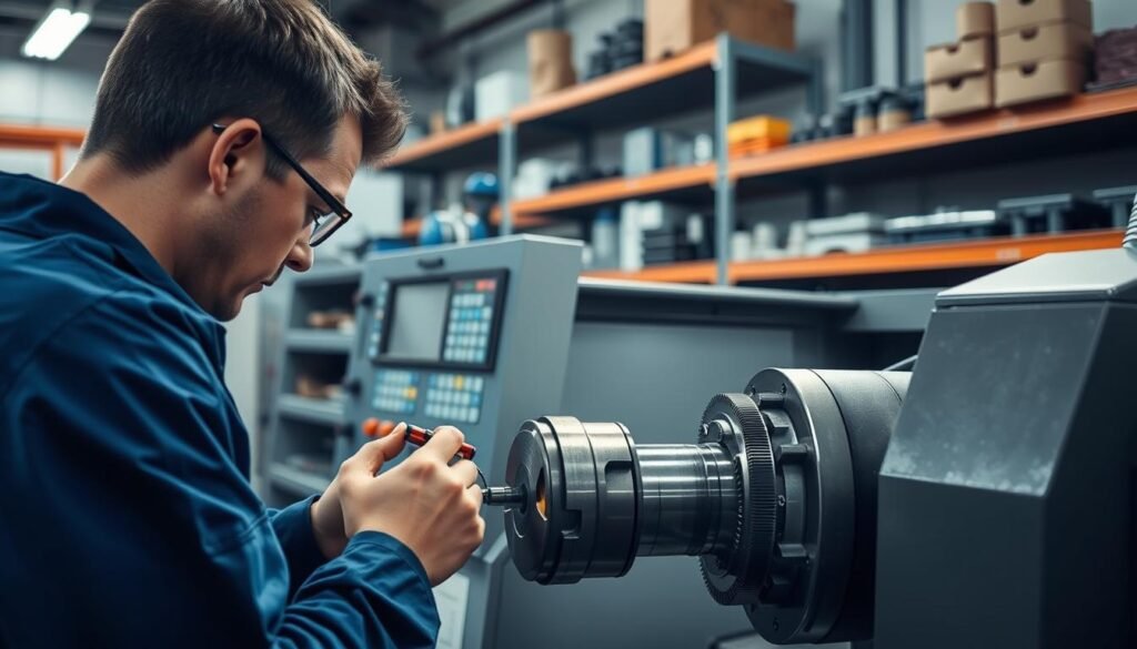 CNC-Drehmaschine Wartung