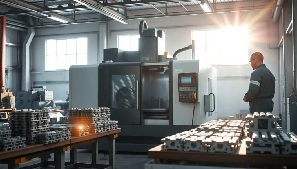 CNC-Fräse Serienfertigung Prozess