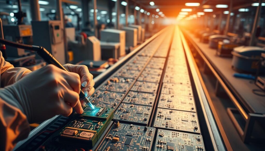 Elektronikfertigung Lötverbindungen